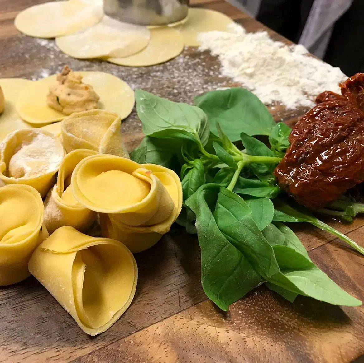 creation thumb for Veggie potato ravioli