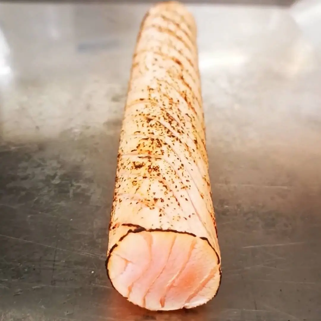 creation thumb for Flamed Salmon Rolls 🐟🔥