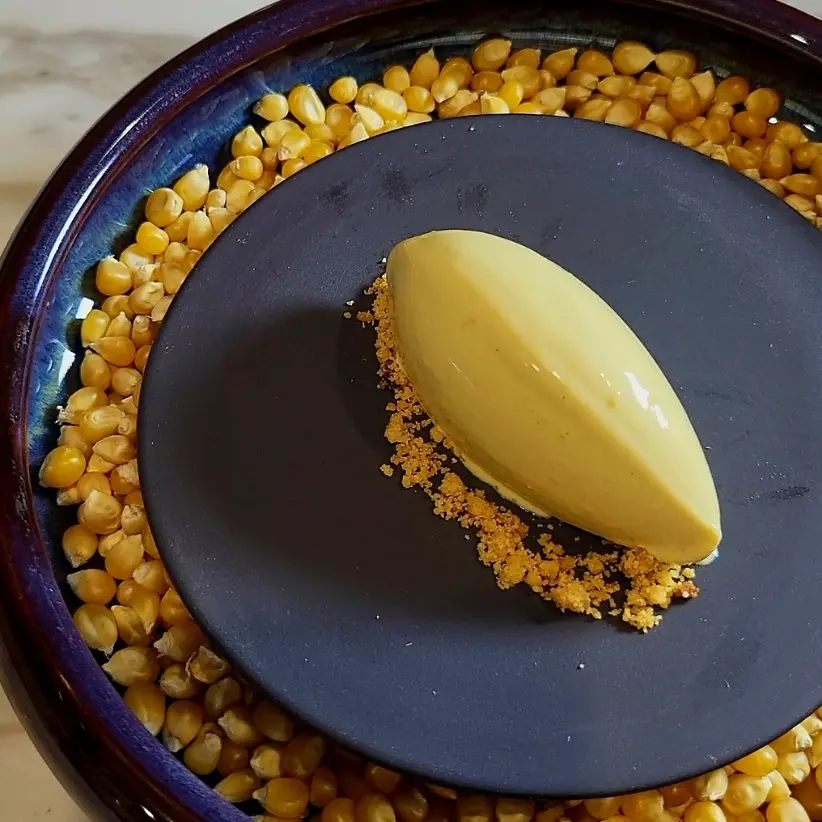 creation thumb for Roasted corn and smokey whisky ice cream🌽🥃