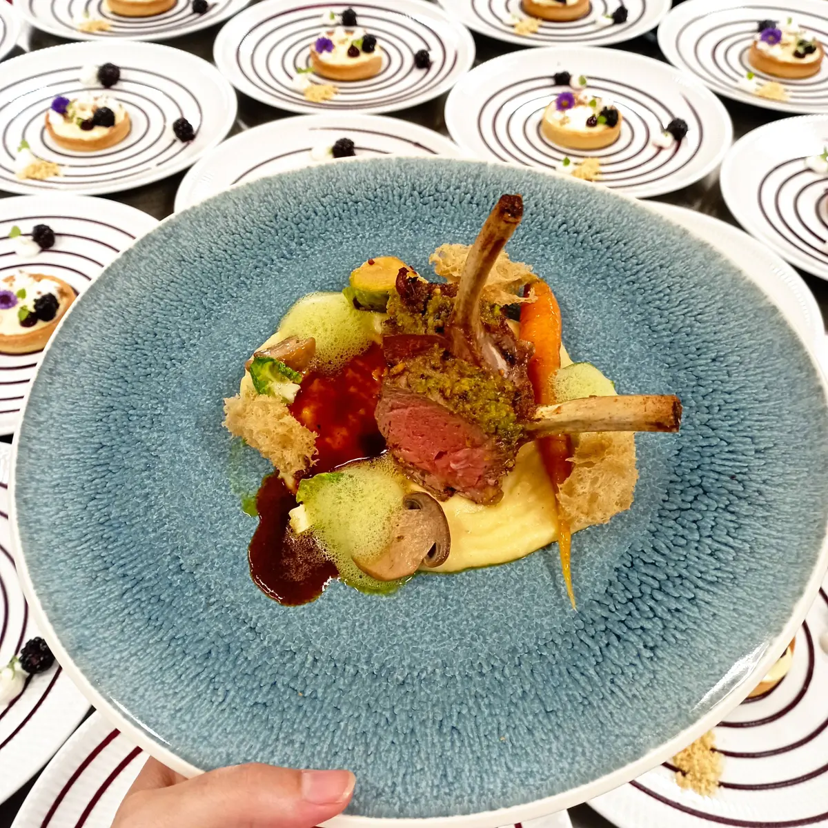 creation thumb for Main course: Crown of Lamb