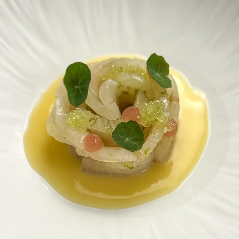 creation thumb for Kombu-Cured Hamachi