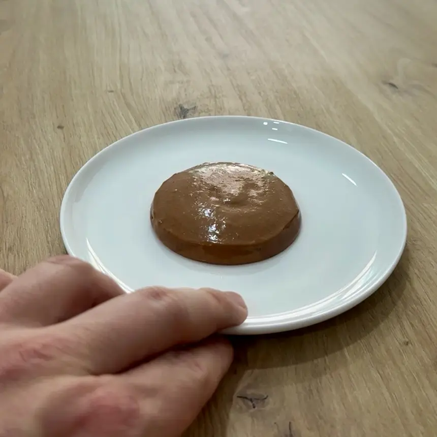 creation thumb for Chocolate and buckwheat bread foam