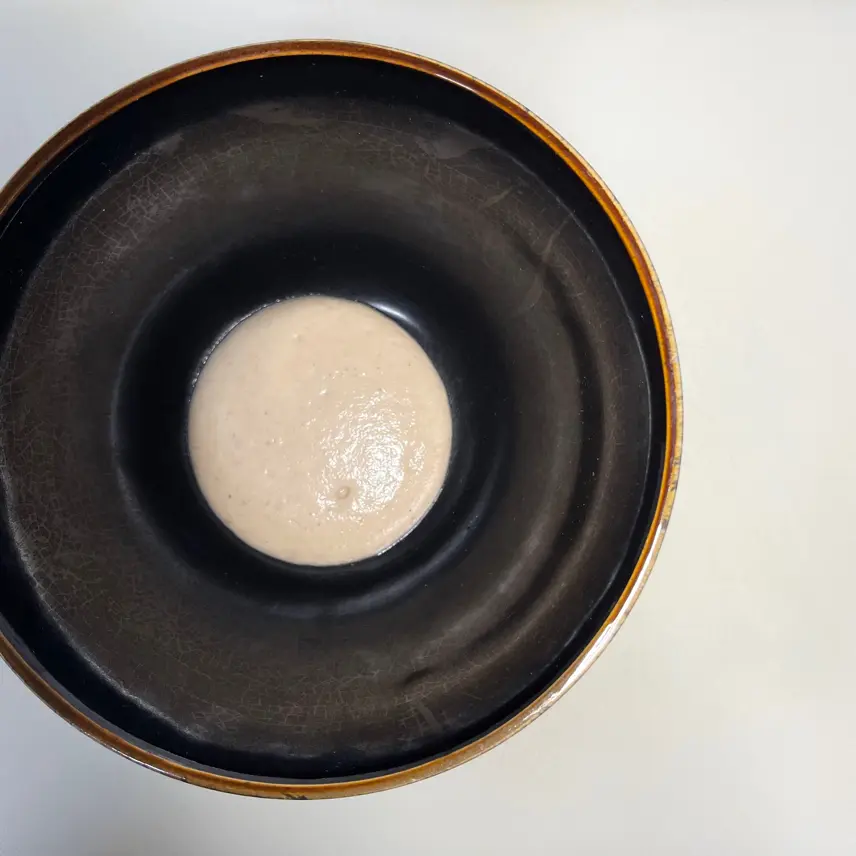 creation thumb for Espuma de trufa blanca, castaña y chirivía