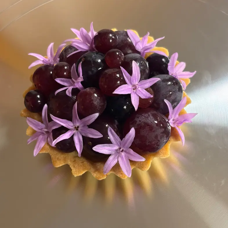 creation thumb for Grape Ganache Tart 