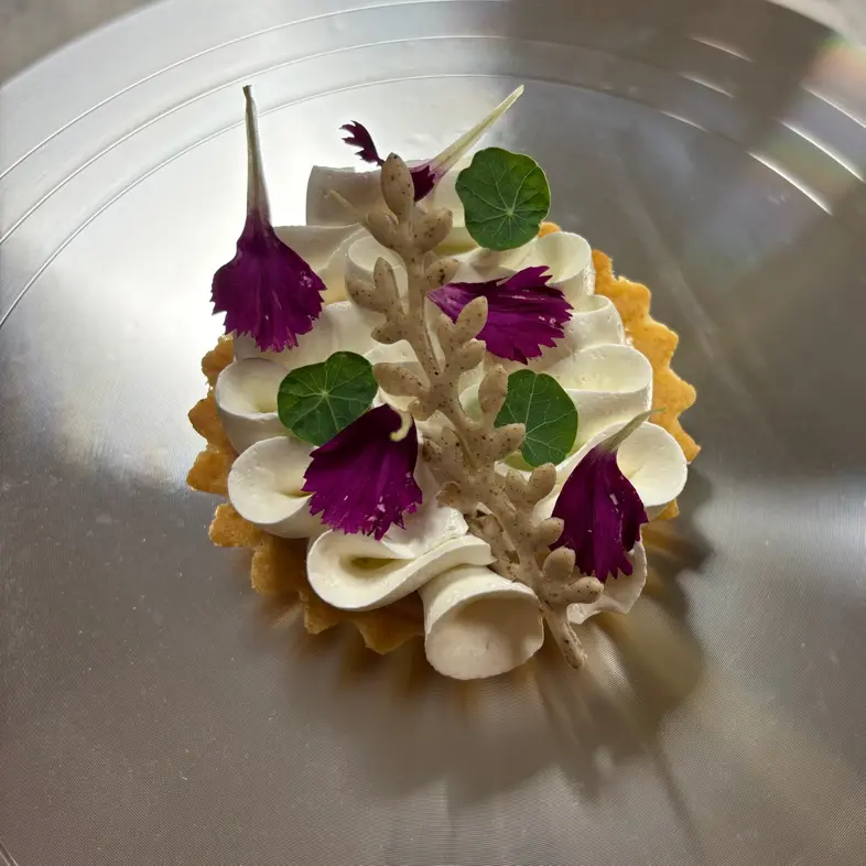 creation thumb for Umami Rouge & Heirloom Ganache Torta