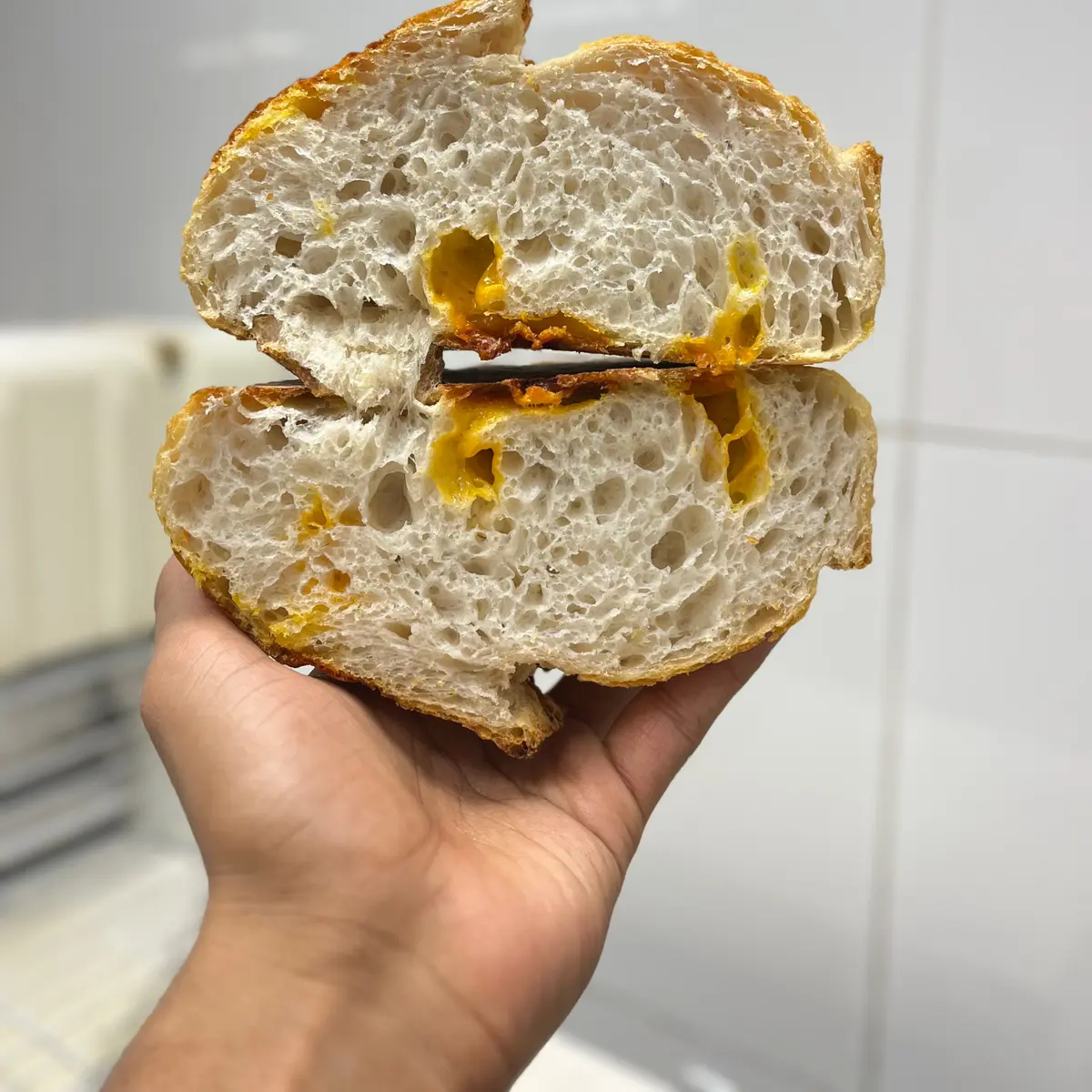 creation thumb for Cheddar cheese sourdough