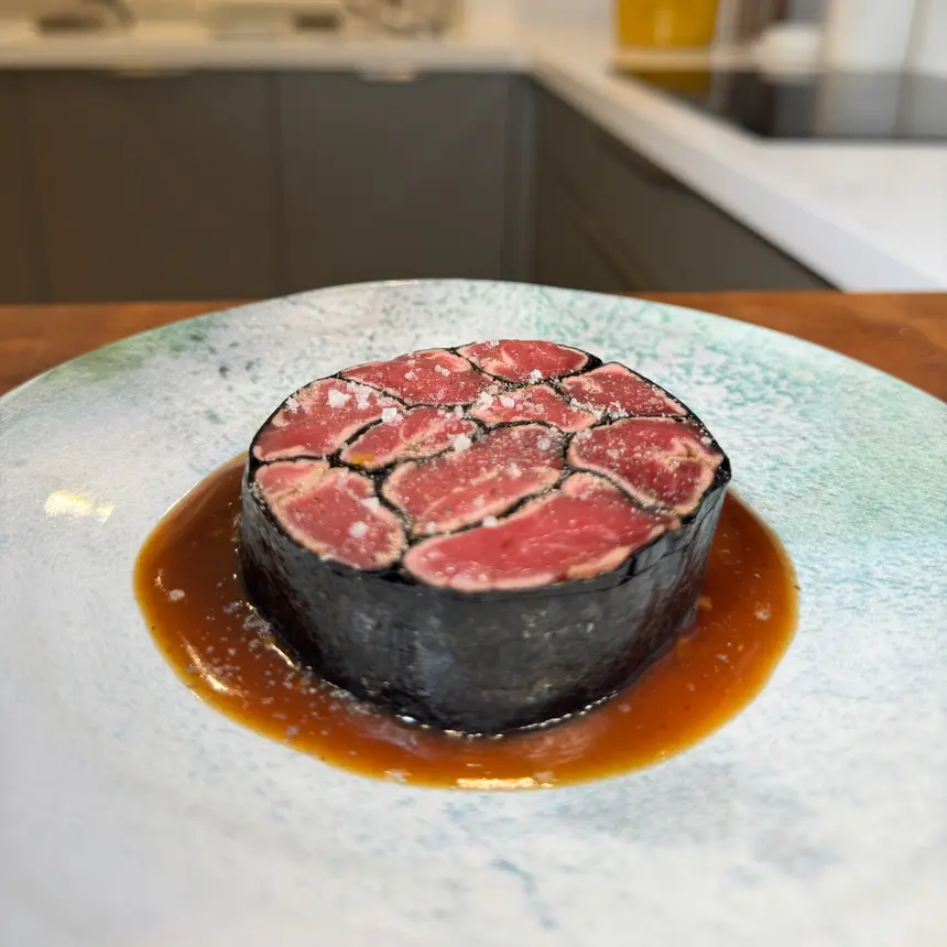 creation thumb for Rindfleisch-Tataki-Mosaik