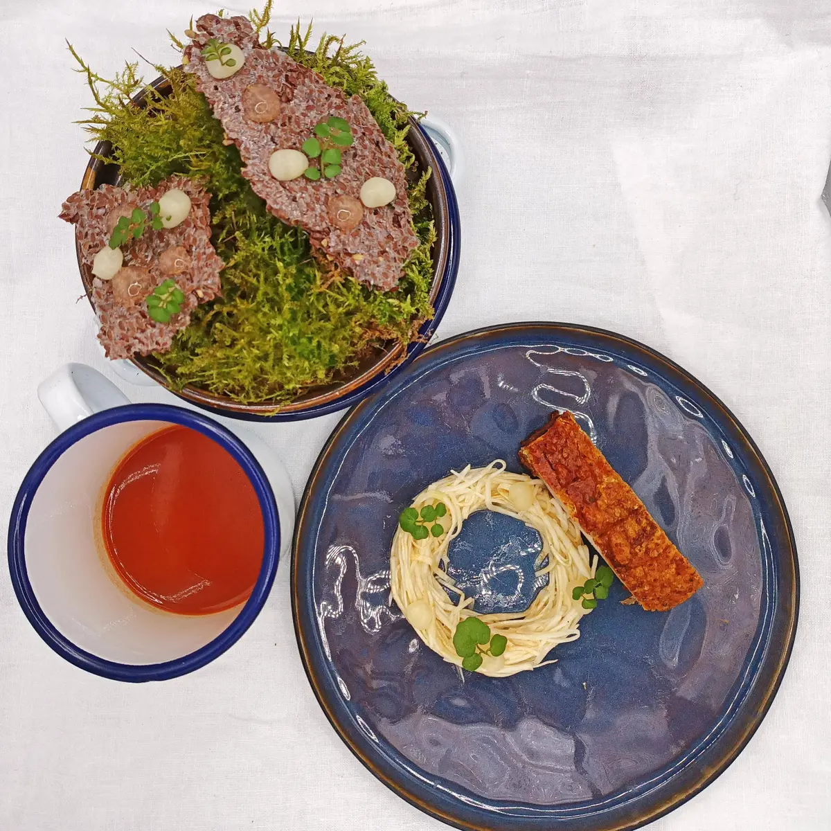 creation thumb for Selleriehexenring Kim chi Schweinebauch Leinsamen