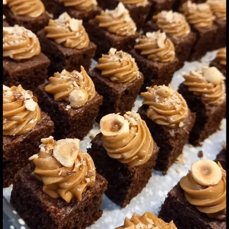 creation thumb for Brownie- Hazelnut Petit Fours