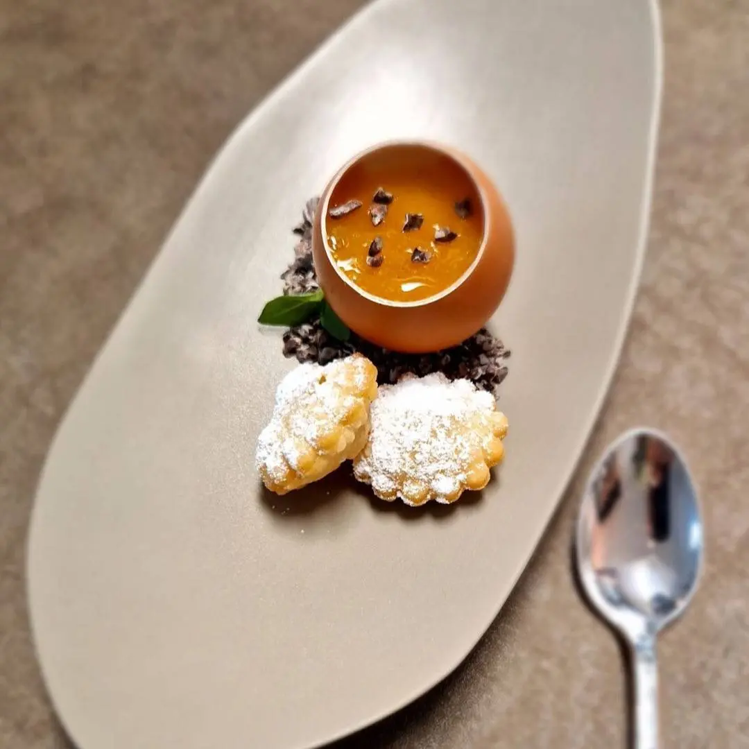 creation thumb for Ricotta Cream | Passionfruit | Olive Oil | Orange Blossom