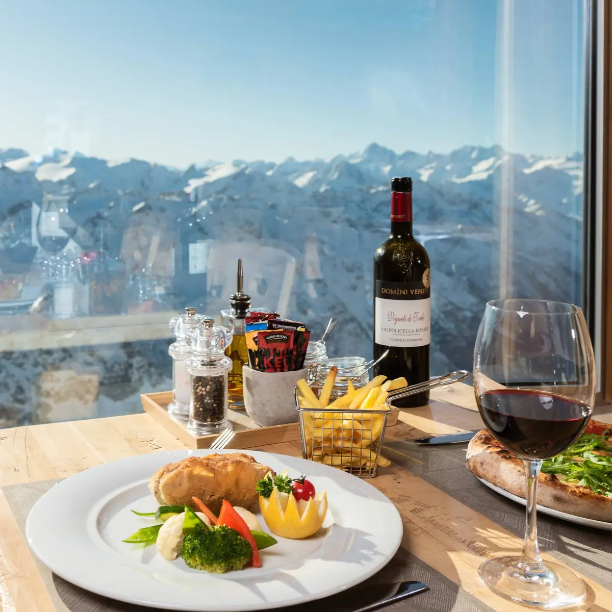 creation thumb for Lunch with a view ☀️ #PanoramaRestaurantTITLIS