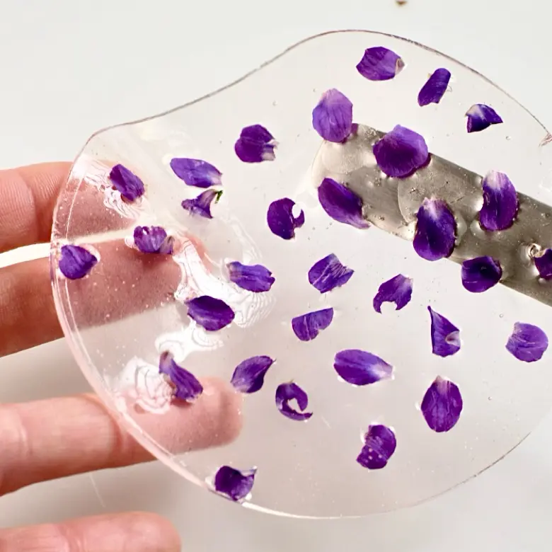 creation thumb for Wild violets flexible jelly