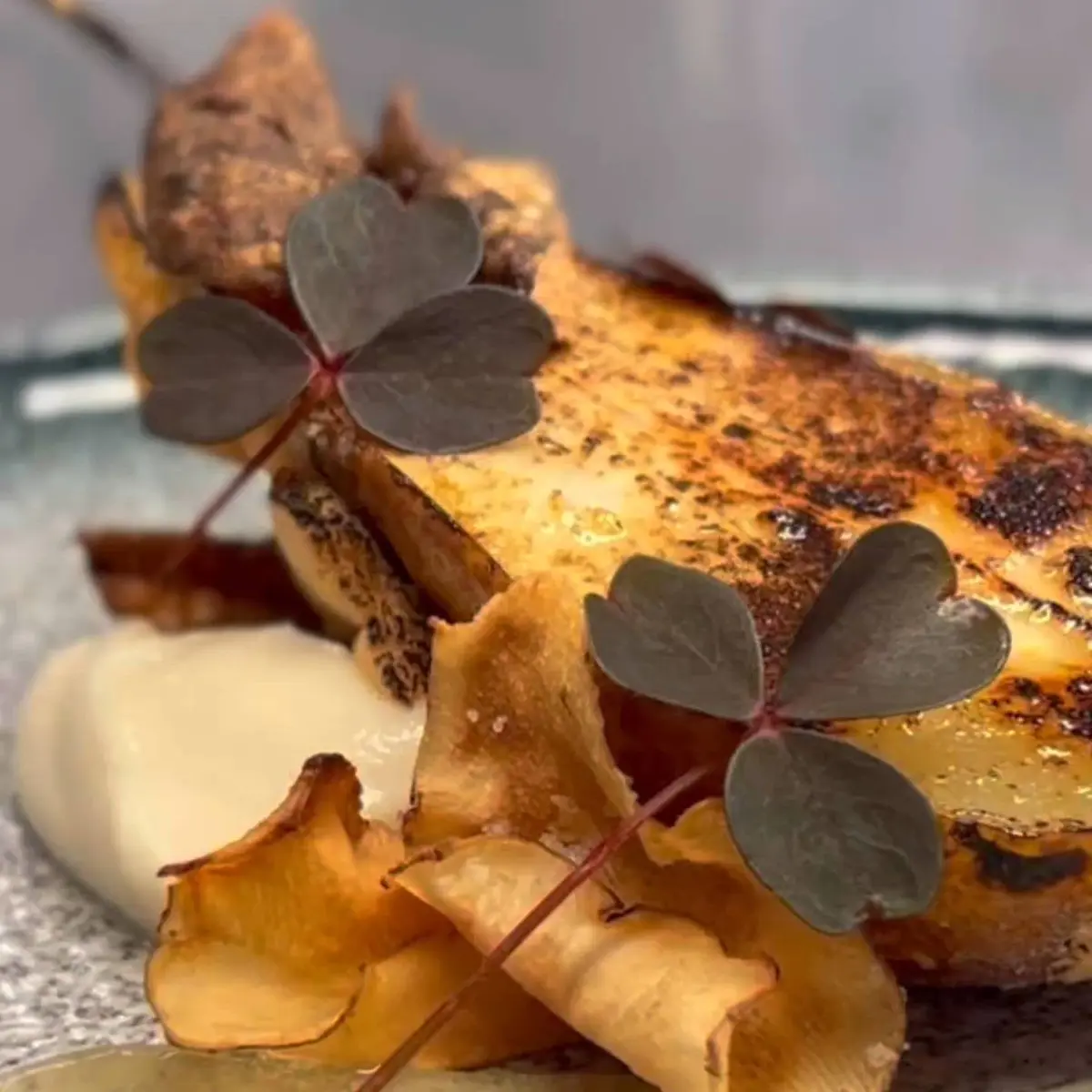 creation thumb for Salt-Baked Pear with Meringue