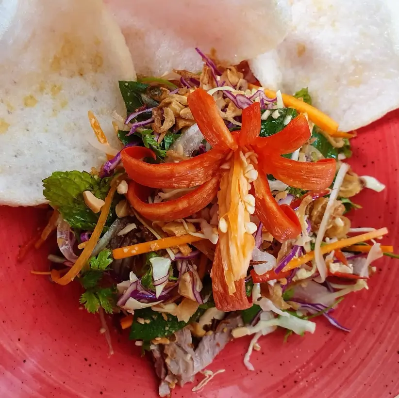 creation thumb for Spicy Vietnamese beef salad