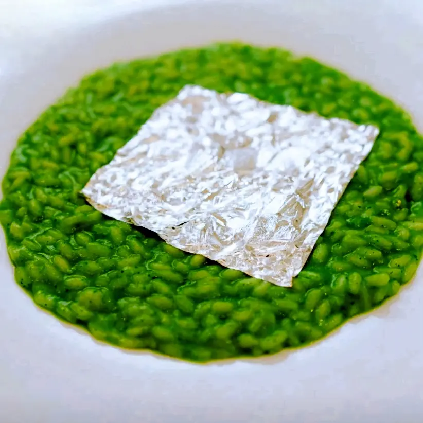 creation thumb for Barley risotto, peas, asparagus 