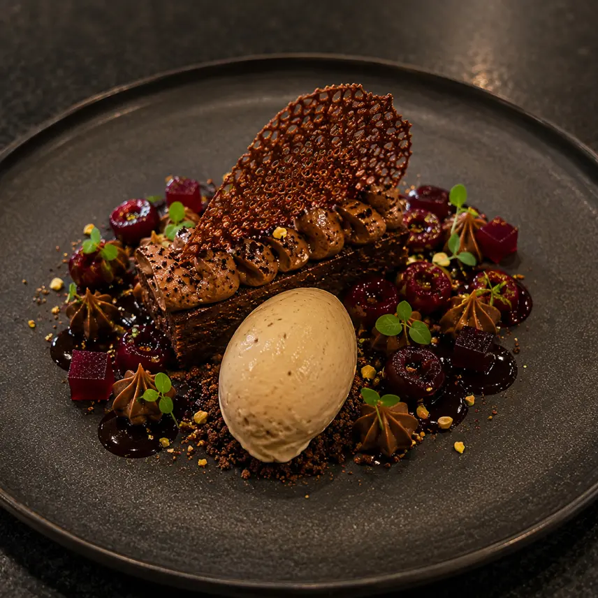 creation thumb for Black Forest | Valrhona | Amarena