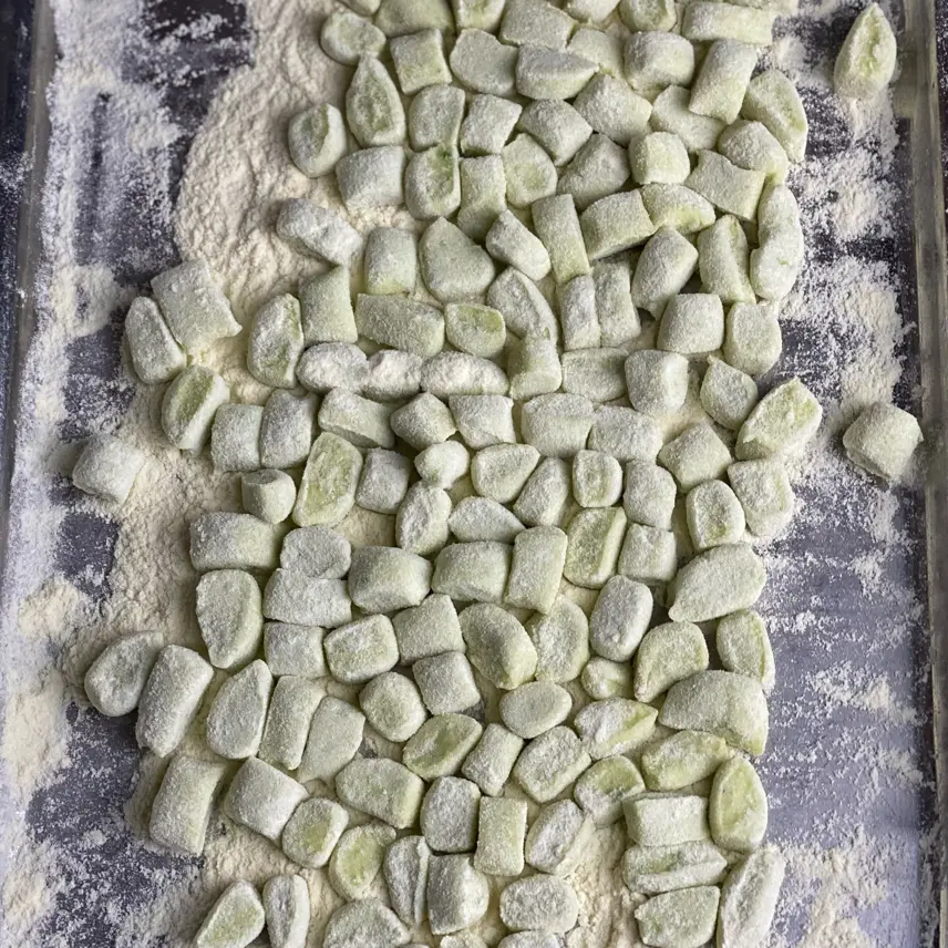 creation thumb for Fava beans gnocchi