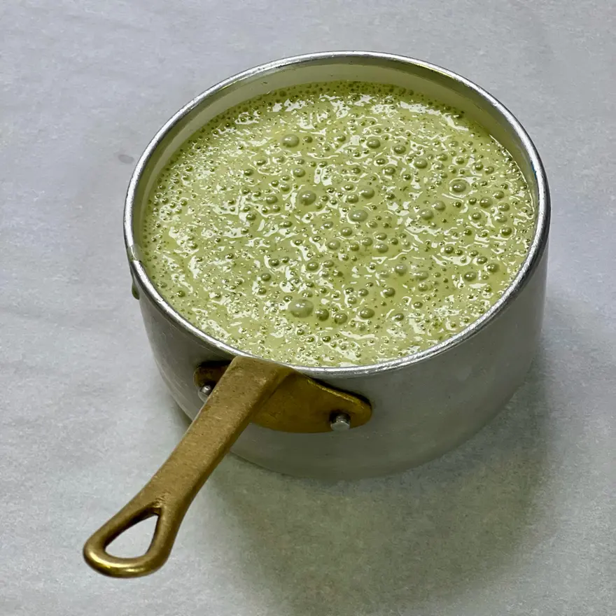 creation thumb for Foamy tarragon sauce 