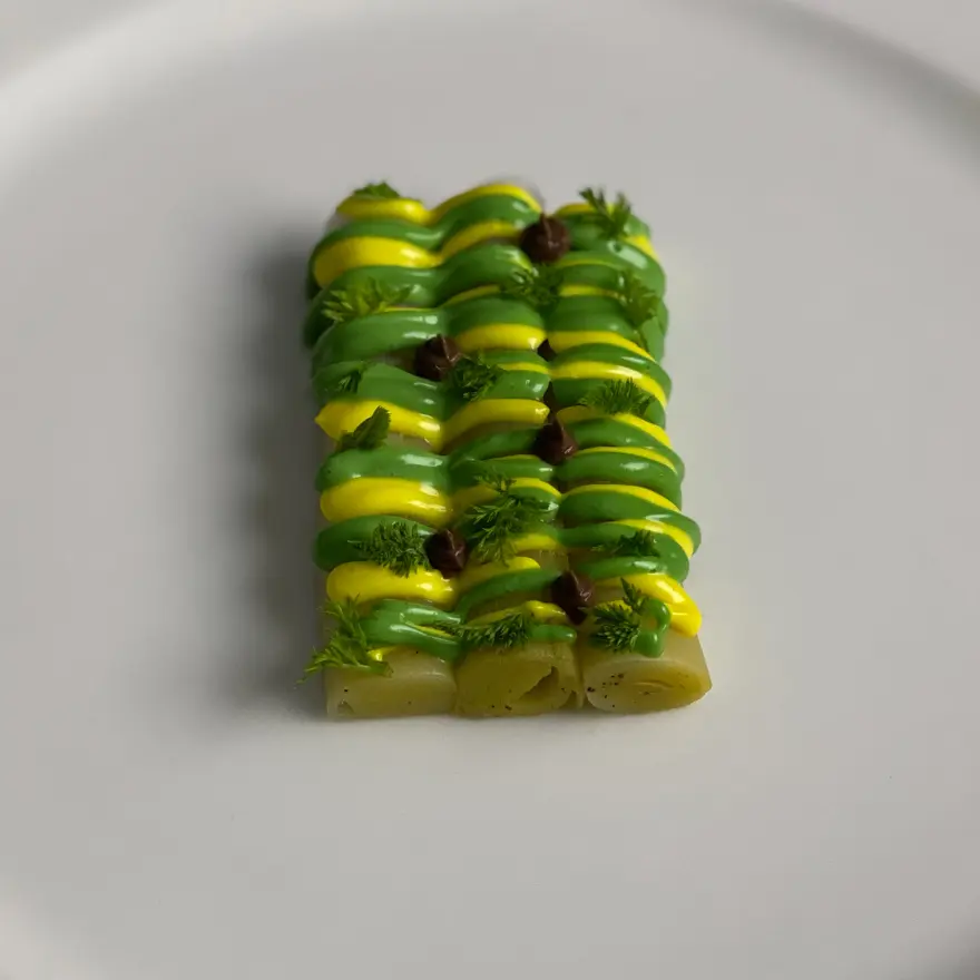 creation thumb for Baked salted leek 💚