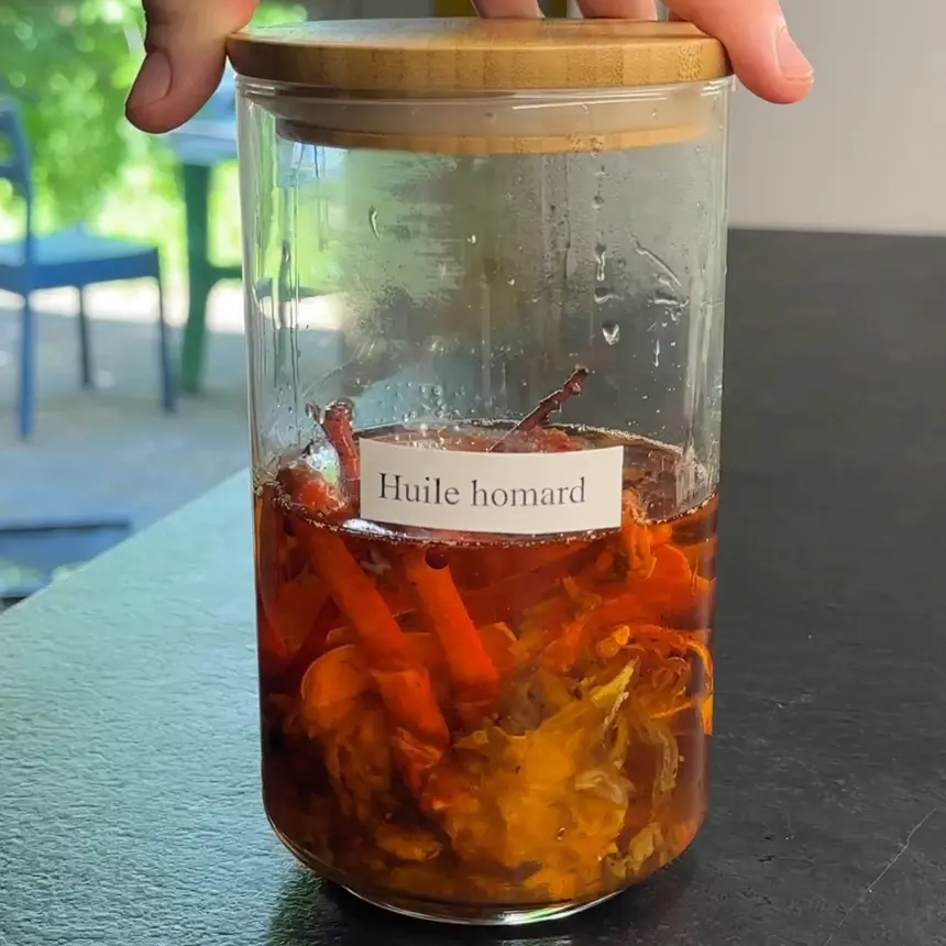 creation thumb for Lobster-Infused Oil