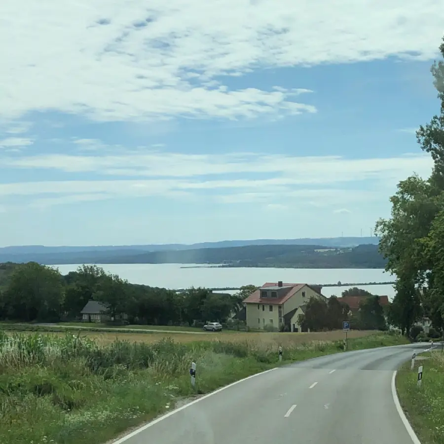 creation thumb for Blick auf den Kleinen und Großen Brombachsee ❤️ so schön ist es im fränkischen Seenland 😍😎☀️🍀