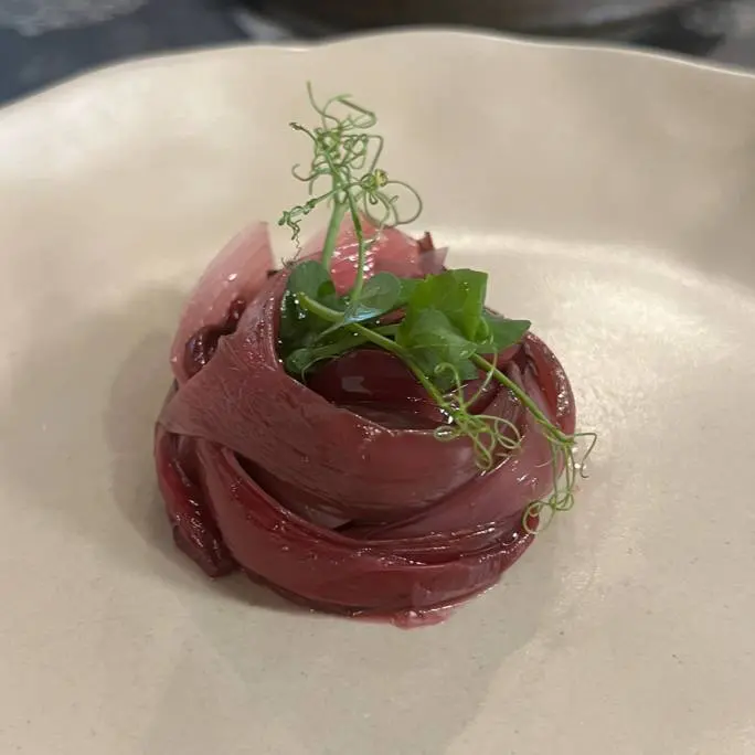 creation thumb for Radicchio con aceto di lampone
