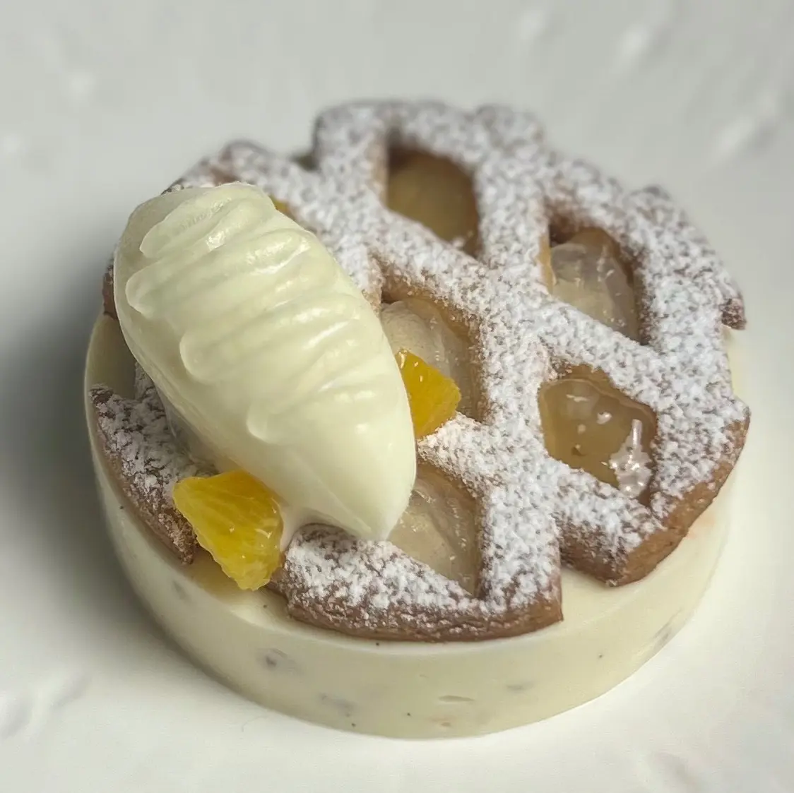 creation thumb for Helado de Ricotta y Limoncello 🍋