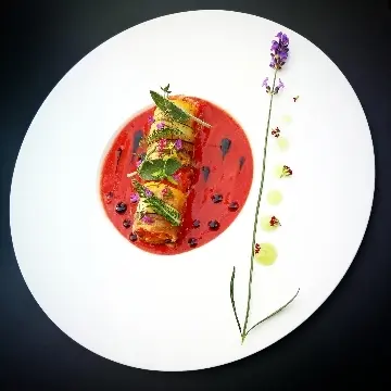 creation thumb for Ratatouille Cannelloni, Peperonata-Challots Filling, Roasted
