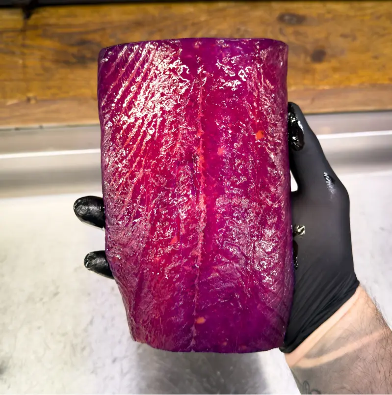 creation thumb for Red Cabbage - Cured Salmon Trout