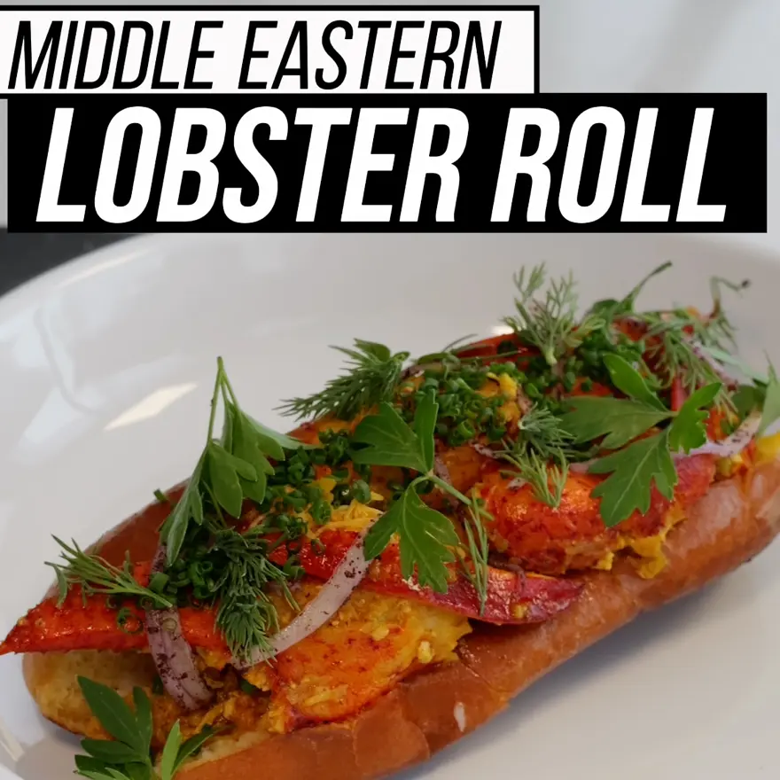creation thumb for Middle Eastern Lobster Roll