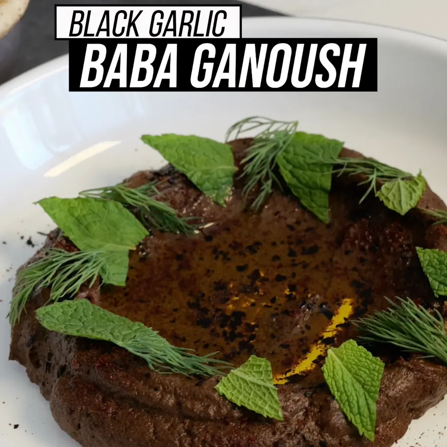 creation thumb for Black Garlic Baba Ganoush