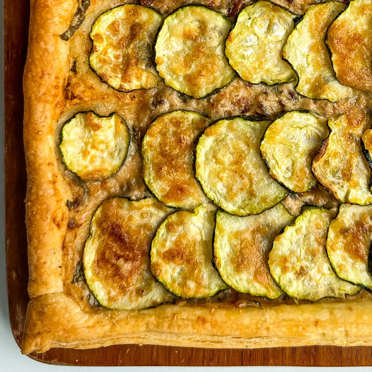 creation thumb for Einfacher Zucchini-Tarte