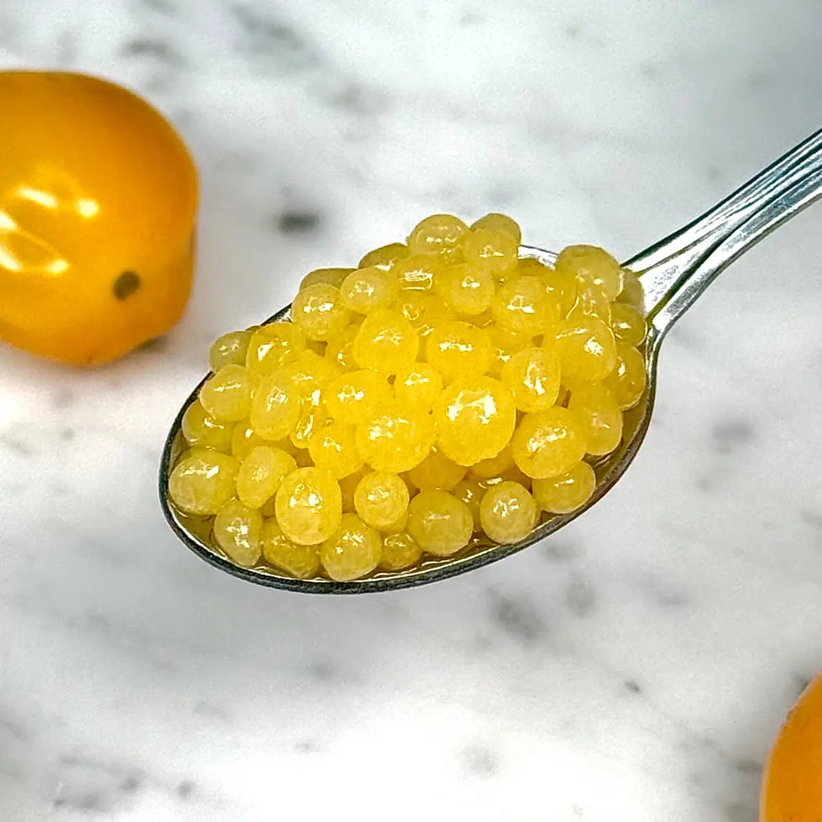 creation thumb for Yellow tomato caviar