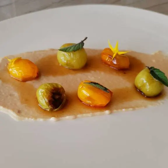 creation thumb for Hominy corn and black garlic pure🌽🧄🧅