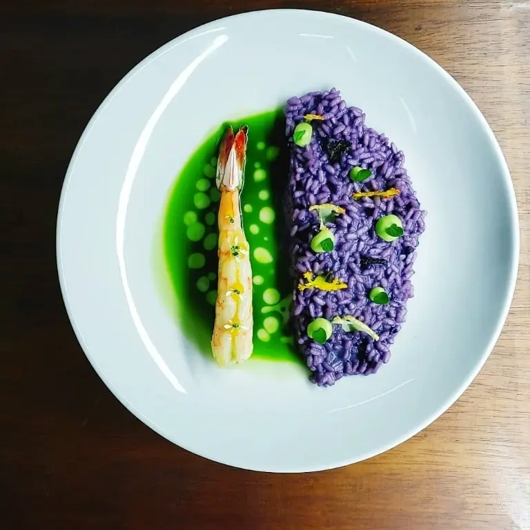 creation thumb for Risotto alla lavanda/Langostino/Menta