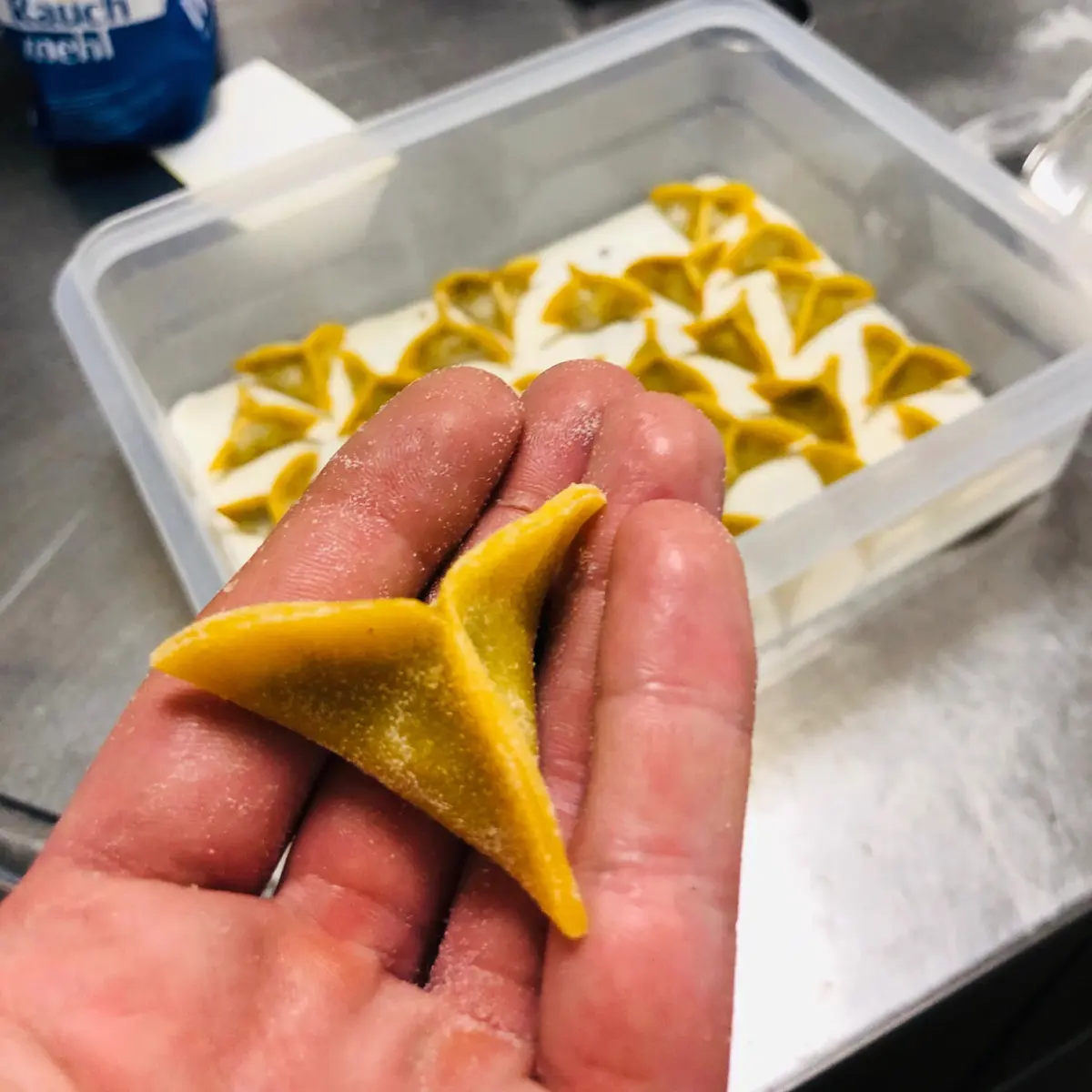creation thumb for Kalbsbackerl Ravioli / Beef Cheek Ravioli