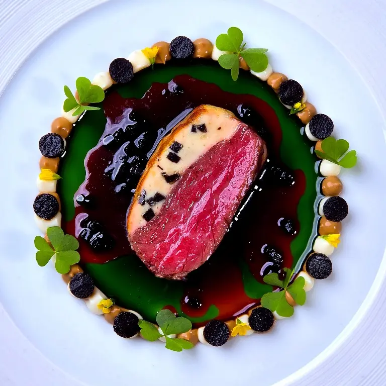 creation thumb for Onglet con Farcia di Pollo e Tartufo di Périgord