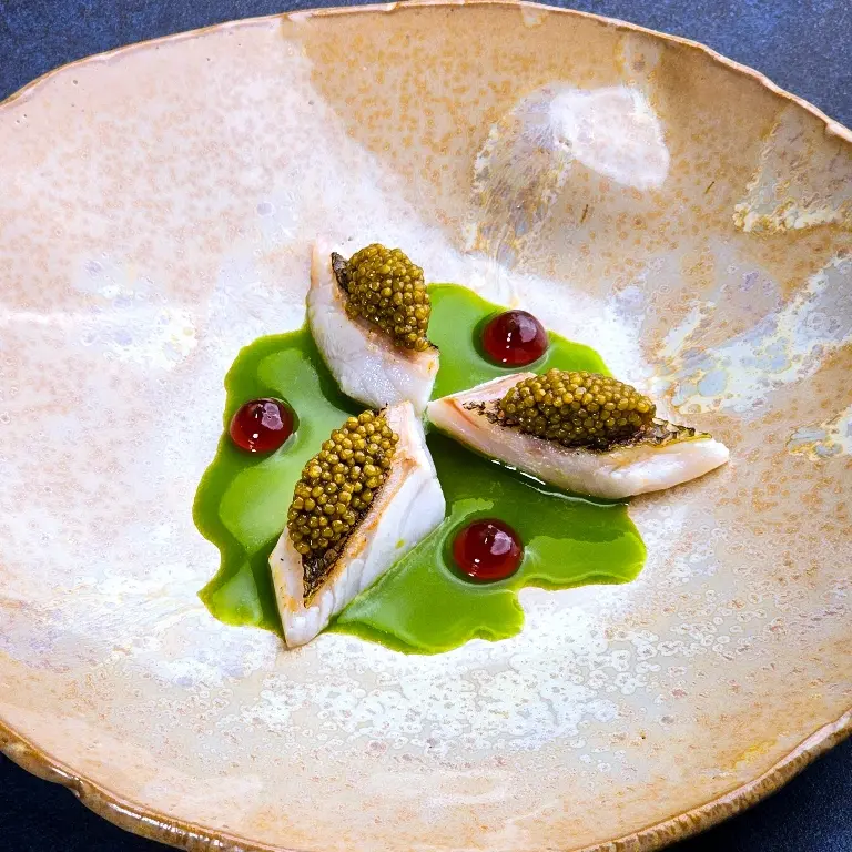 creation thumb for Flamed Chili Galangal Tiradito