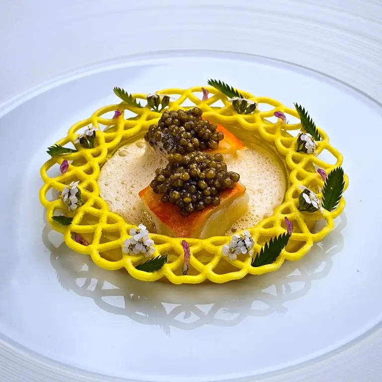 creation thumb for Hazelnut Lobster with Cucumber & Potato