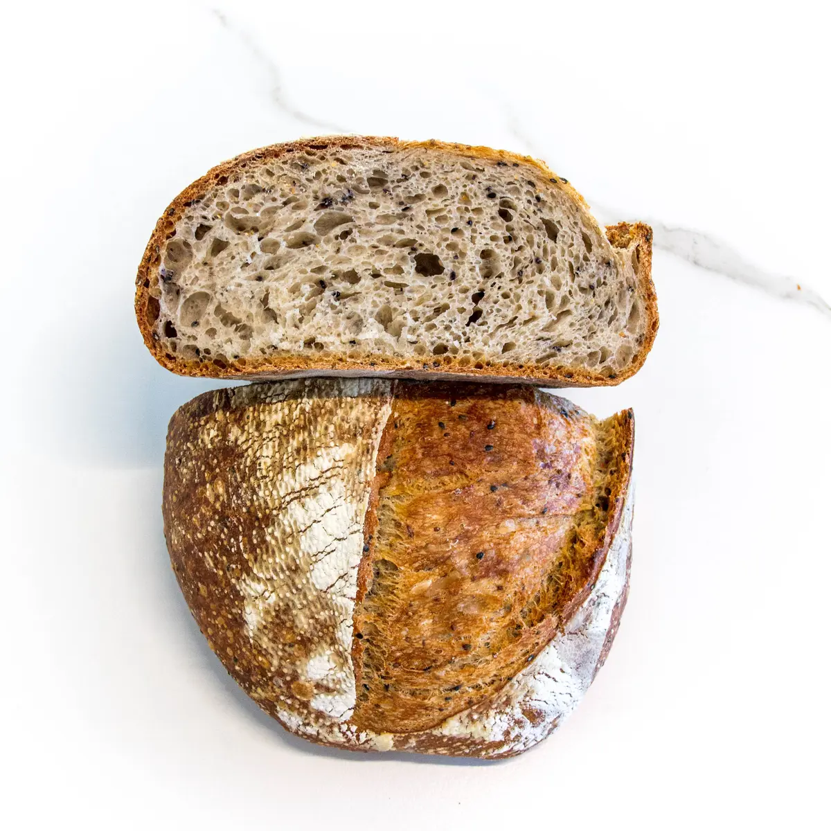 creation thumb for Spelt and buckwheat bread