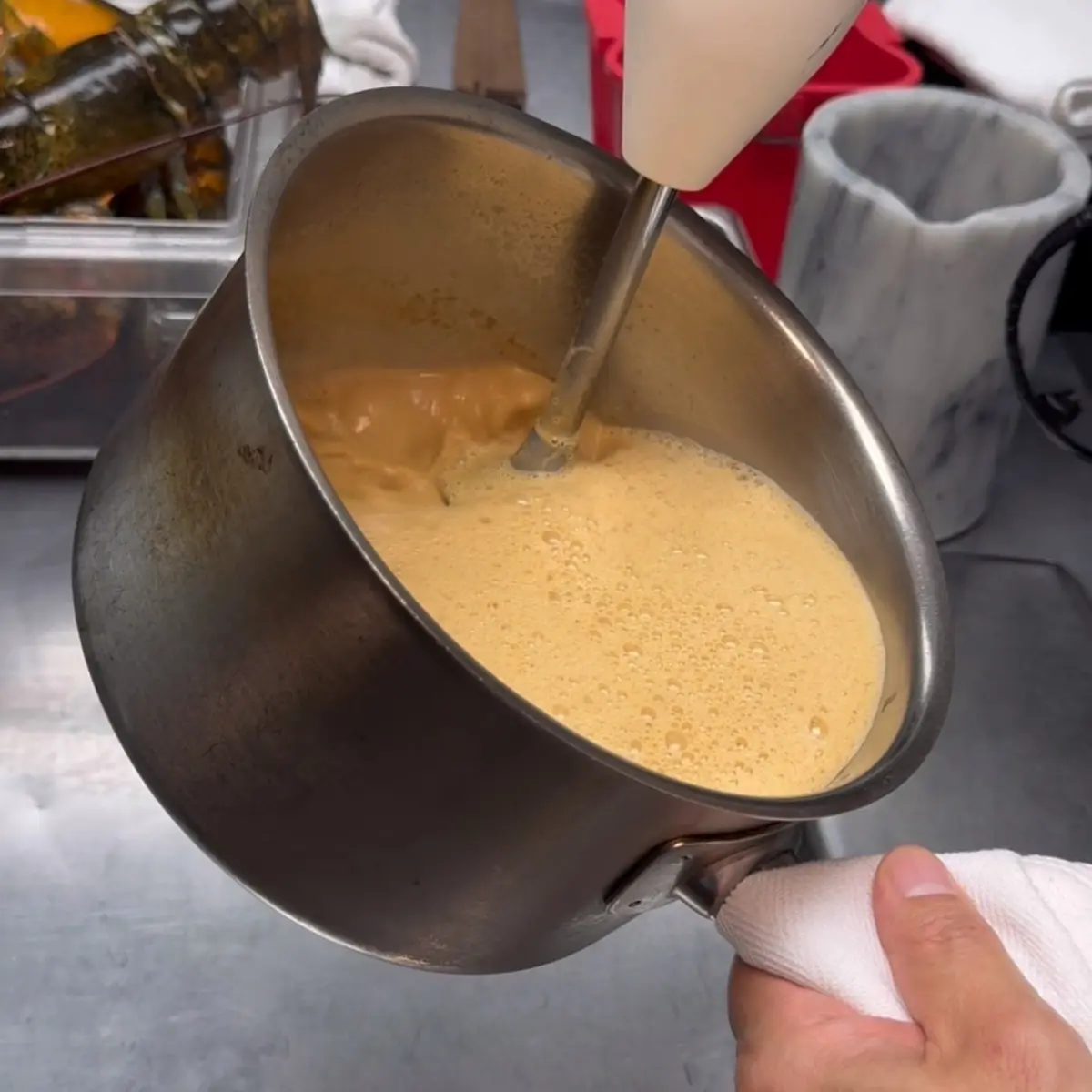 creation thumb for Lobster Stock & Foam
