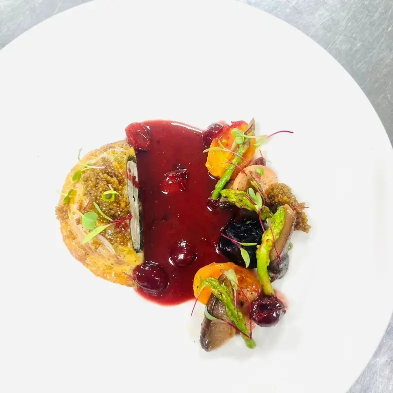 creation thumb for Sherry sauce with pigeon wellington