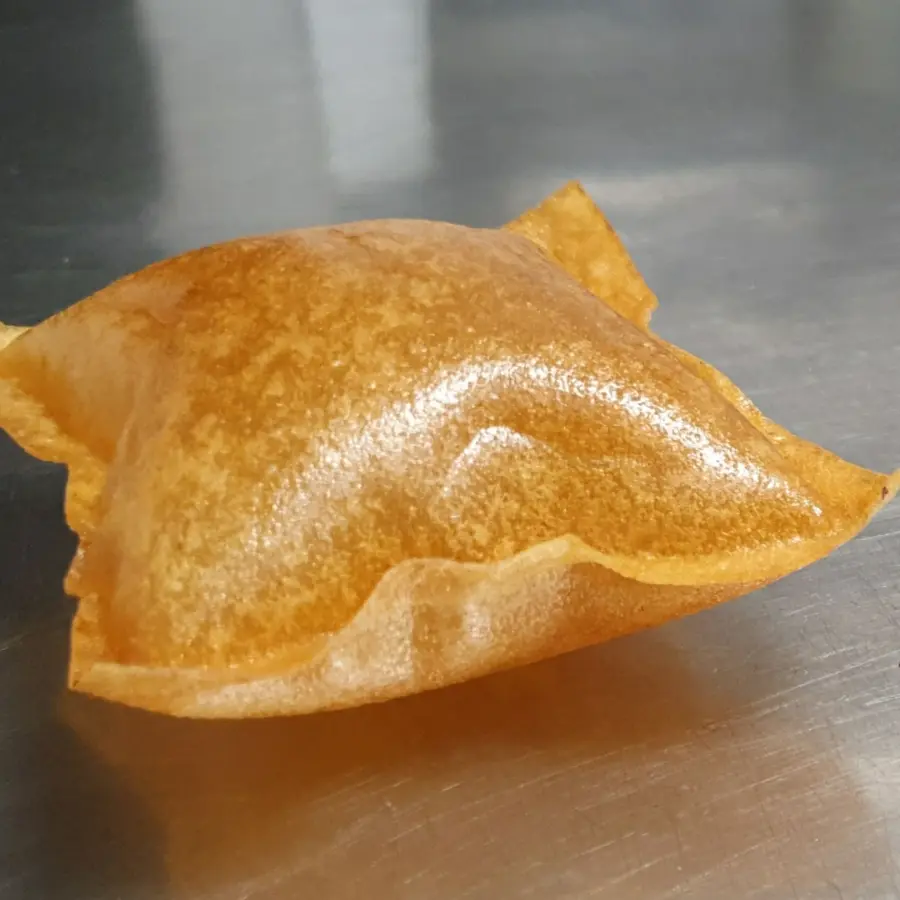 creation thumb for Crispy Soufflé (Beetroat and Patato)