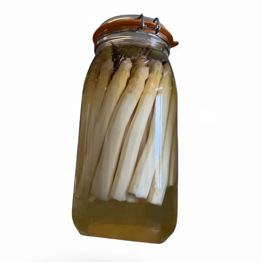 creation thumb for Pickled White Asparagus