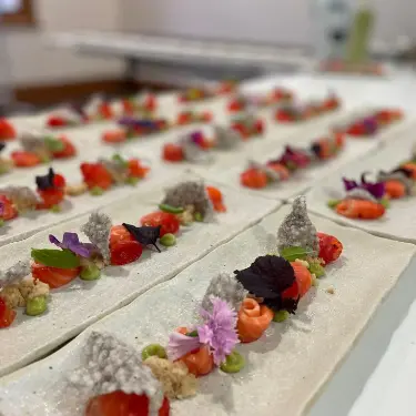 creation thumb for “Gin&Beet cured Ora King Salmon”