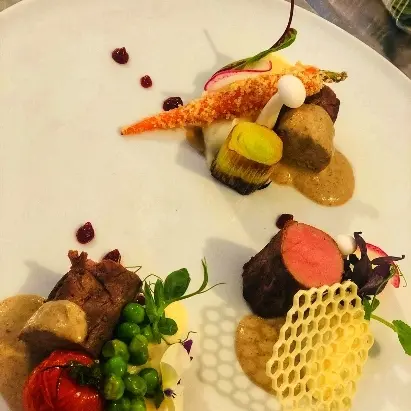 creation thumb for Deer meat and vegetables