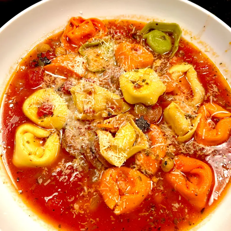creation thumb for Tortellini-Suppe
