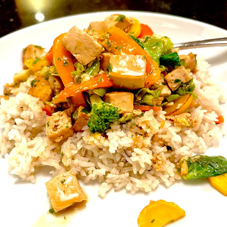 creation thumb for Hühnchen-Tofu-Pfanne