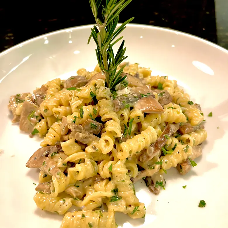 creation thumb for Cremige Pasta mit wilden Pilzen