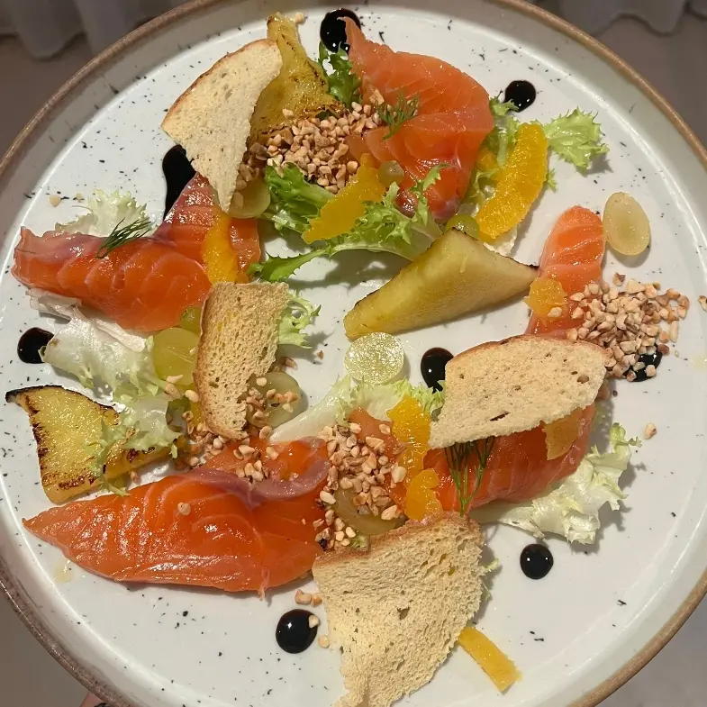 creation thumb for Salmone marinato di fine estate